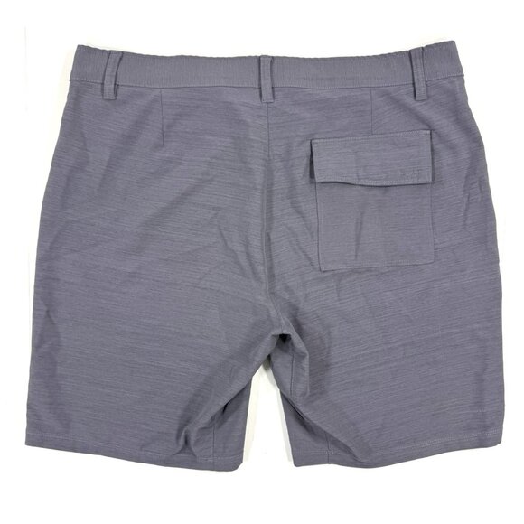 Bylt Mens Kinetic Shorts Size 2XL Gray Performance Chino Golf Stretch - Picture 5 of 16